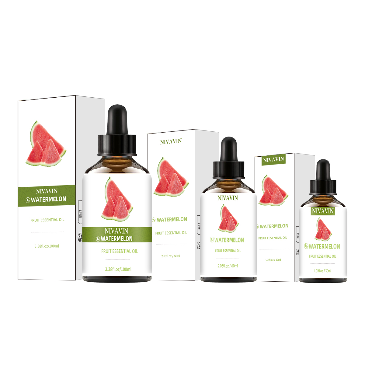 Home Fragrance Units - NIVAVIN 30ml/60ml/100ml Watermelon Essential Oil, naturally