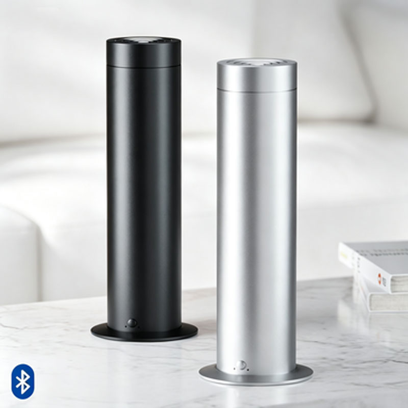 Home Fragrance With Essential Oils - Smart Waterless Aroma Diffuser Bluetooth App