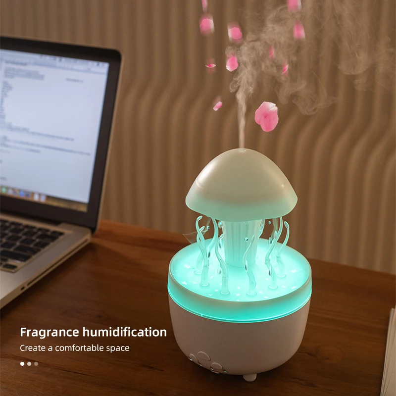 Home Fragrance Device - Rotating Seaweed Water Drop Aromatherapy Machine