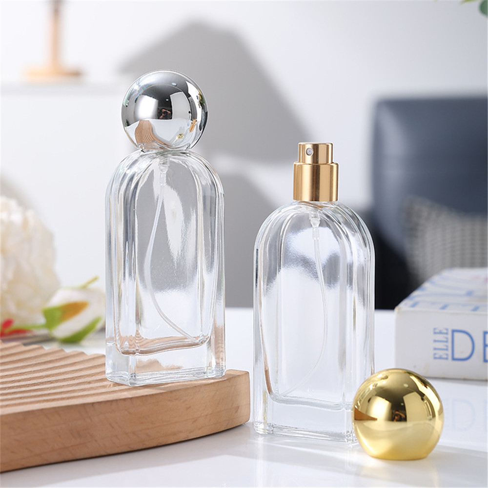 Home Fragrance Units - Spray Bottle Transparent Glass Bottle Refillable