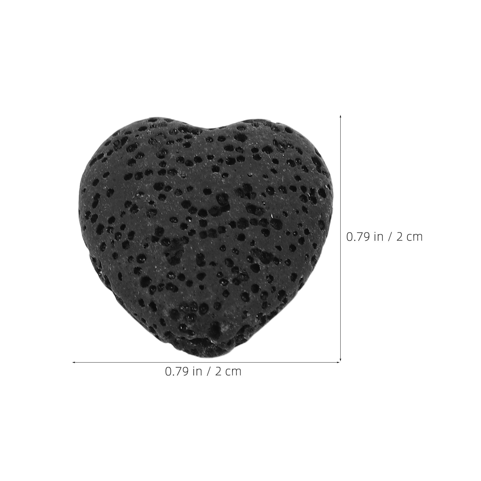 20Pcs Heart Volcanic Lava Rock - đánh giá và giá Home Fragrance And Diffuser