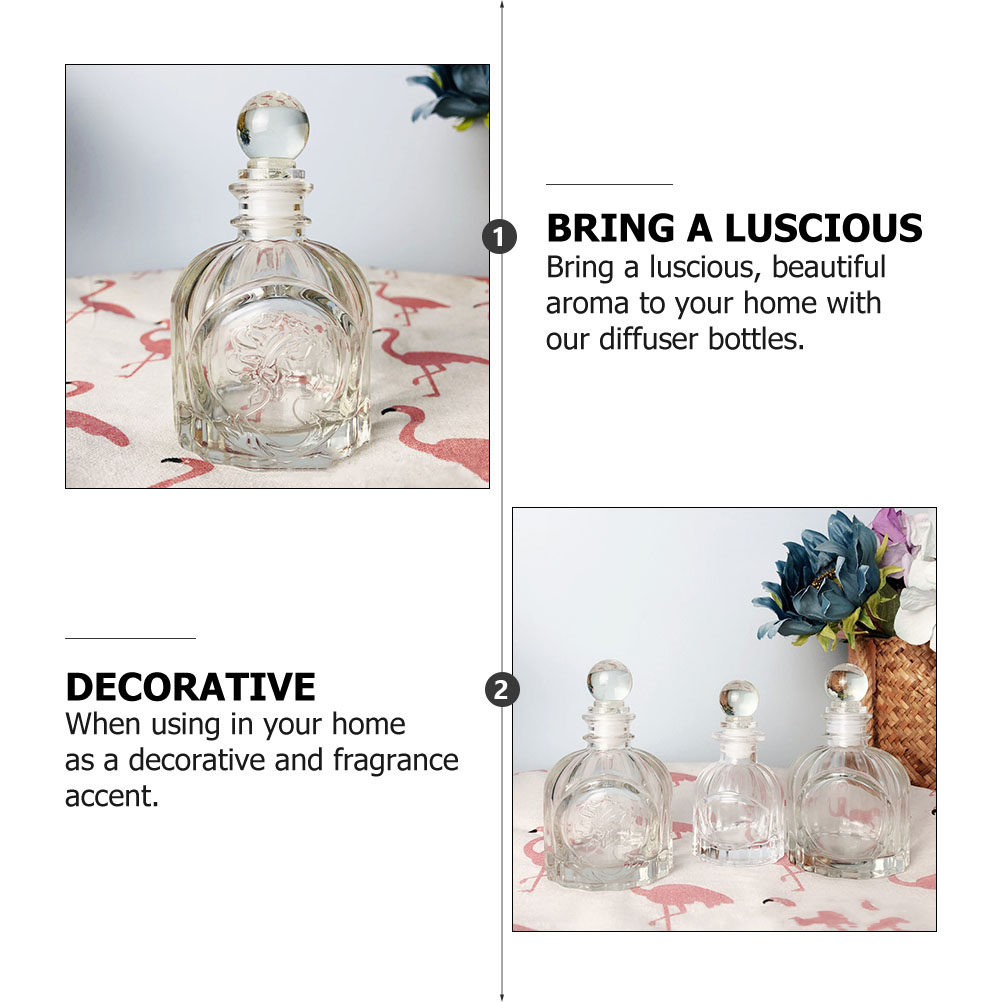 5Sets Fragrance Bottles Transp - đánh giá và giá Home Fragrance Perfume