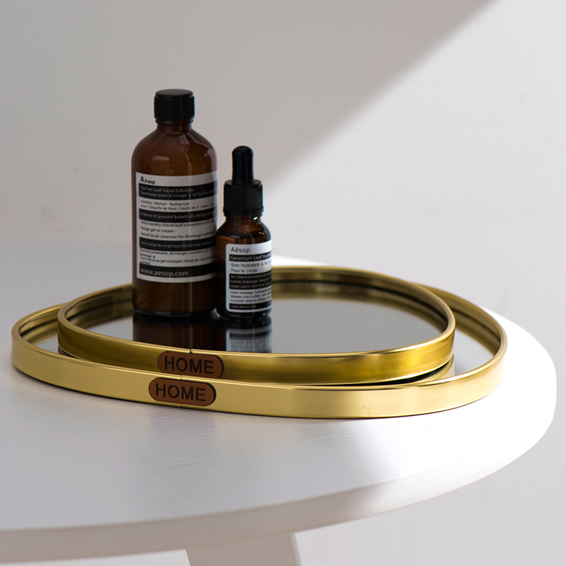 Gold Mirror Tray Jewelry Organ - đánh giá và giá Home Fragrance Luxury