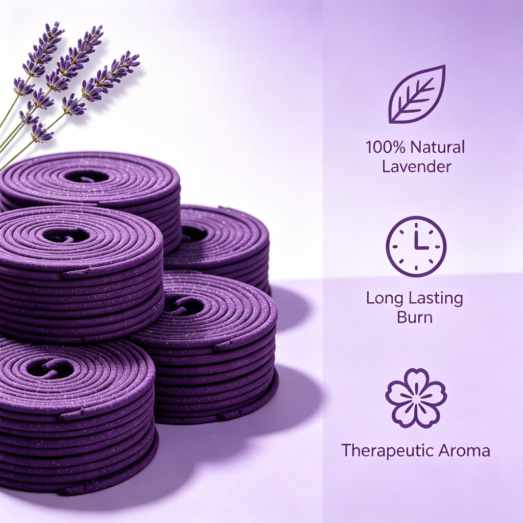 Lavender Incense Coils High-Qu - đánh giá và giá Home Fragrance Luxury