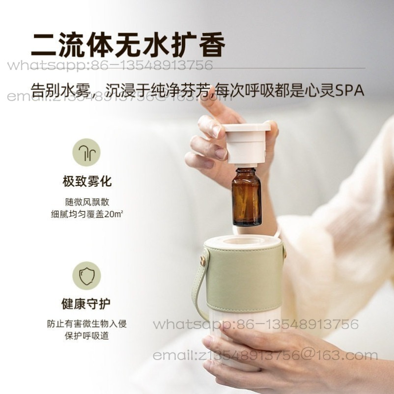 New home car fragrance machine - đánh giá và giá Home Fragrance Leather Diffuser
