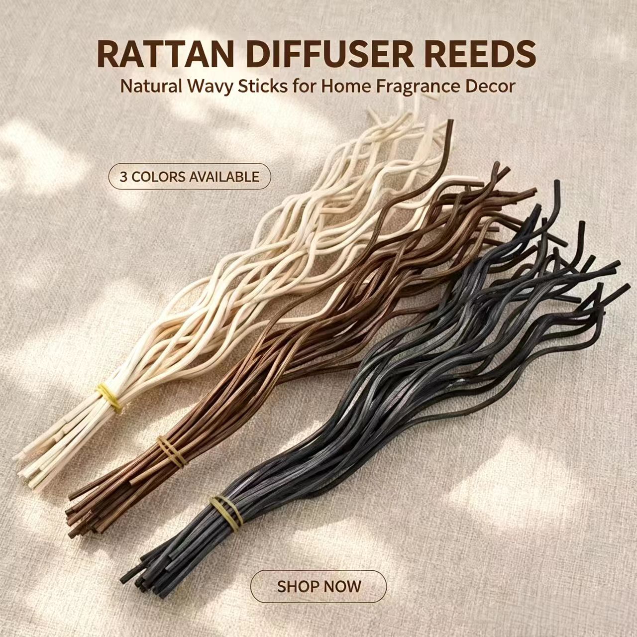 20Pcs Long Wavy Rattan Reed Di - đánh giá và giá Home Fragrance Tool