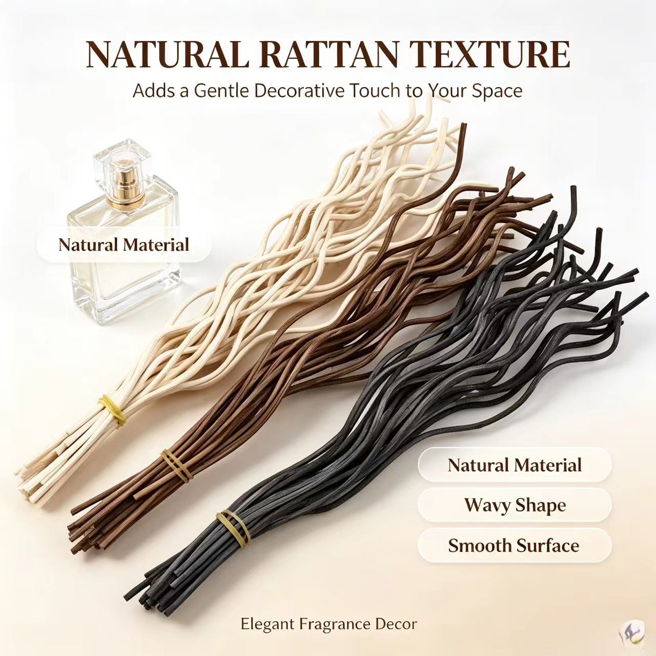20Pcs Long Wavy Rattan Reed Di - đánh giá và giá Home Fragrance Tool