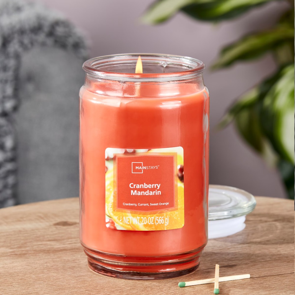 Cranberry Mandarin Scented Can - đánh giá và giá Home Fragrance Large