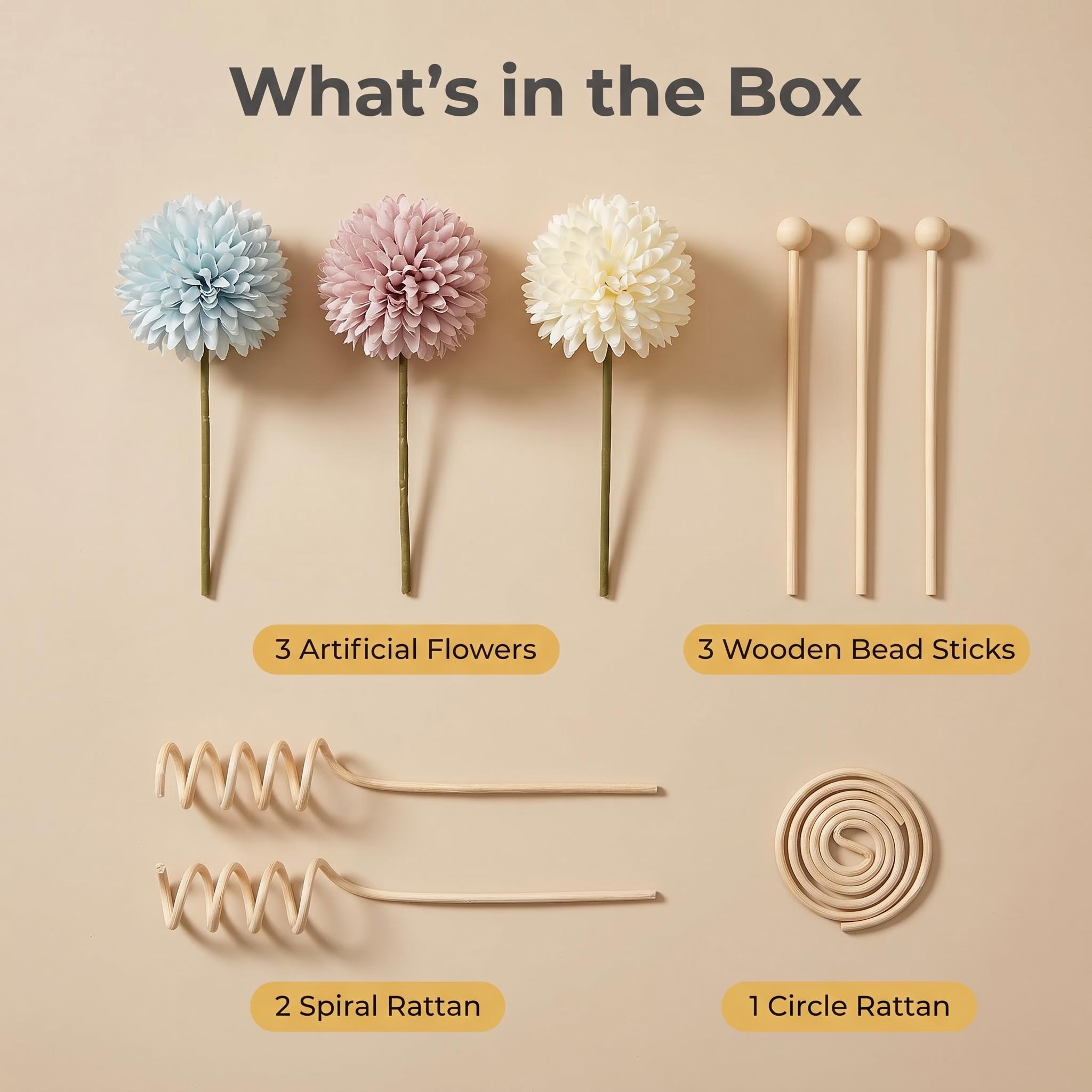 diy diffuser sticks set, artif - đánh giá và giá Home Fragrance Tool