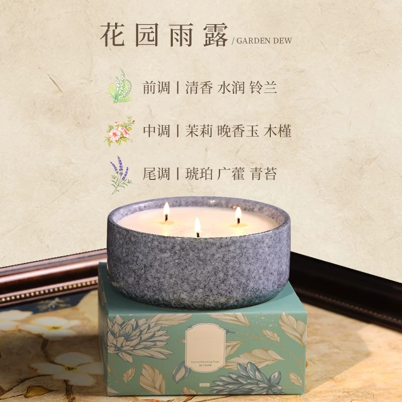 Large Ceramic Jar Scented Cand - đánh giá và giá Home Fragrance Large