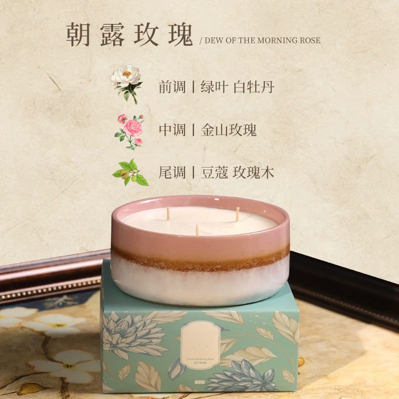 Large Ceramic Jar Scented Cand - đánh giá và giá Home Fragrance Large