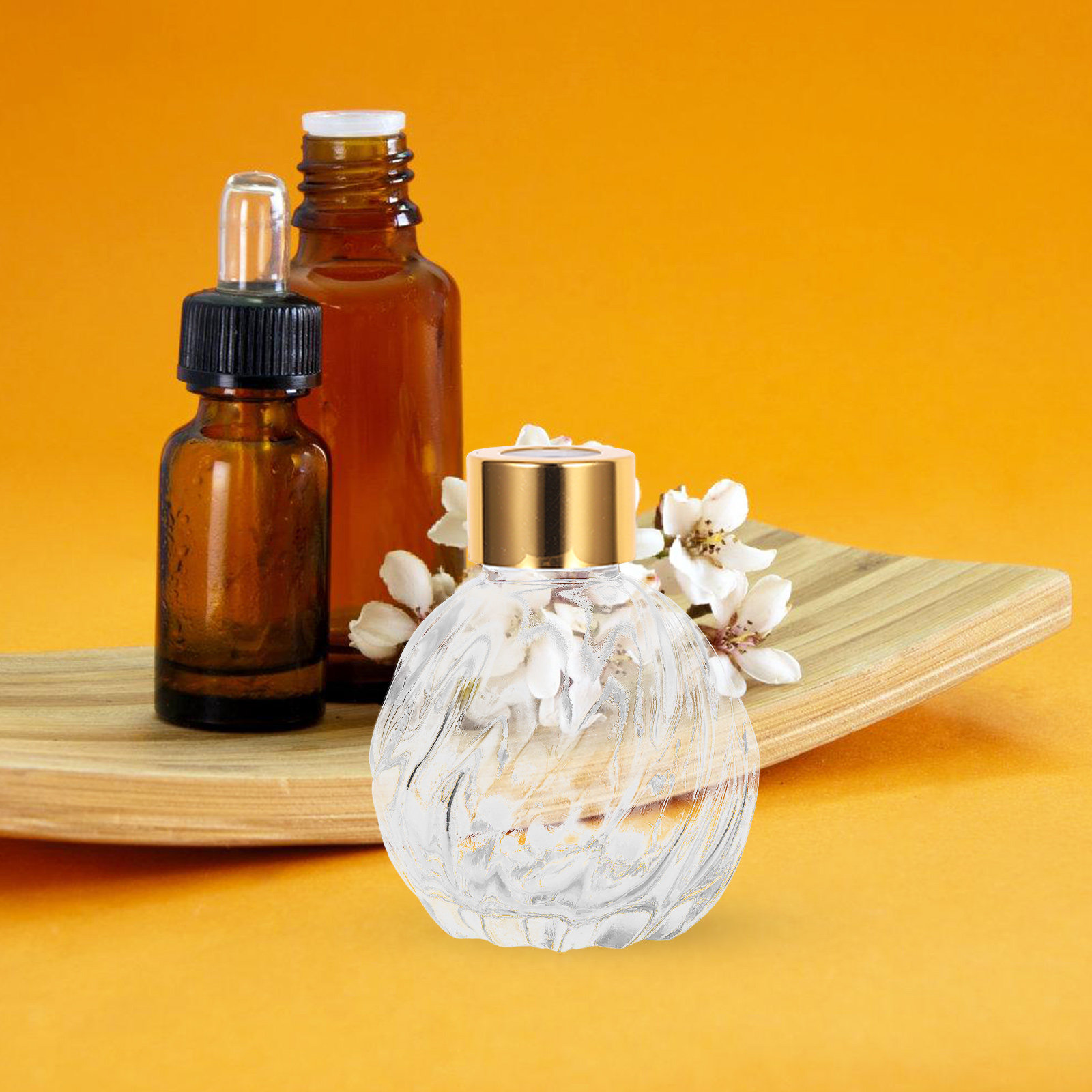 2Pcs 100Ml Clear Glass Vintage - đánh giá và giá Home Fragrance Leather Diffuser