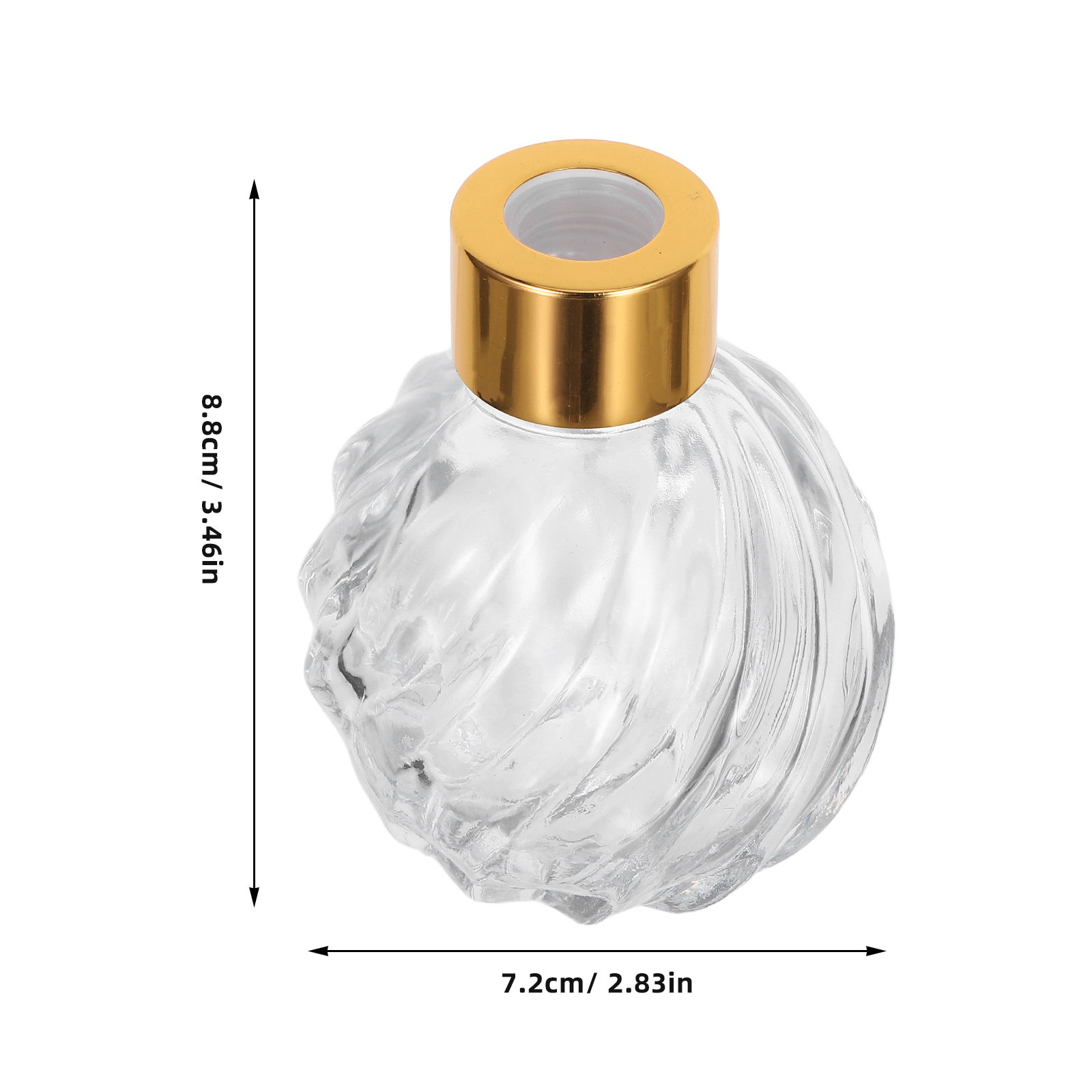 2Pcs 100Ml Clear Glass Vintage - đánh giá và giá Home Fragrance Leather Diffuser